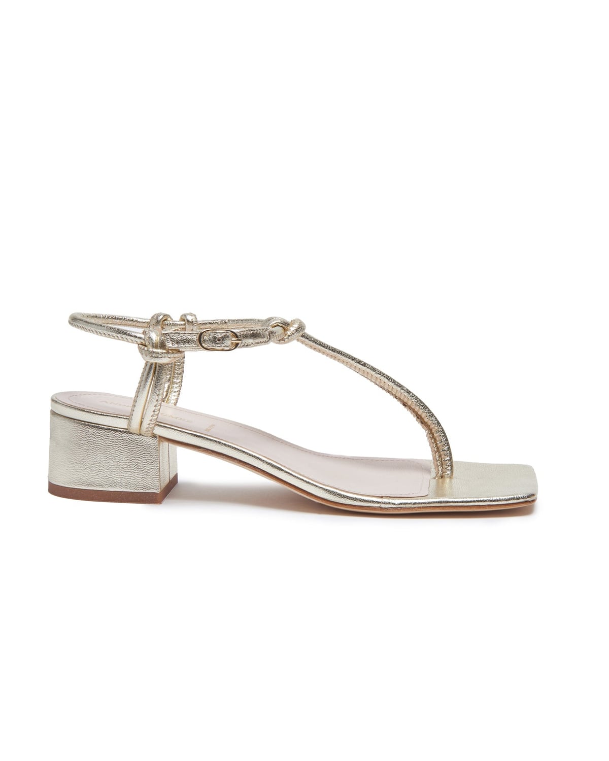 Alexa Gold Sandal Andrea Gomez