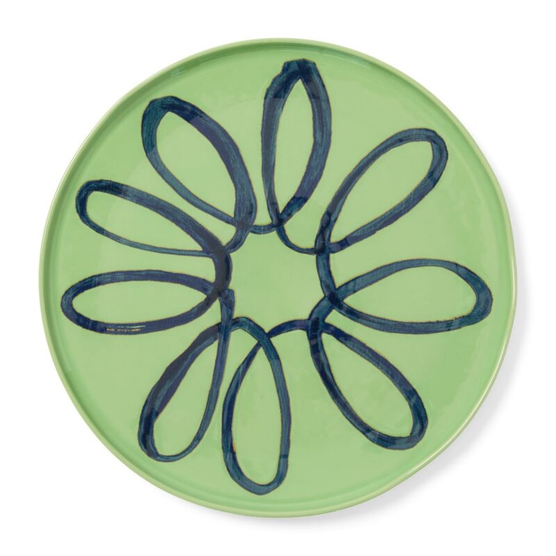 Amalfi Ceramic Service Charger Plate Caravan