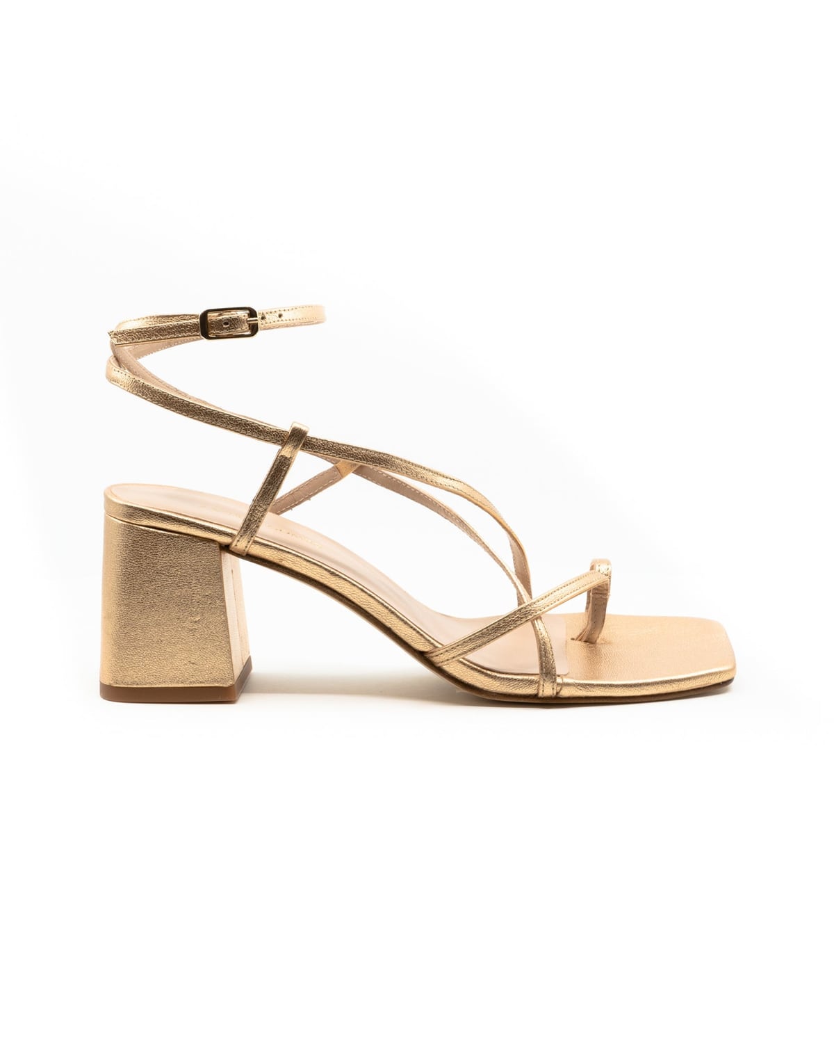 Ana Gold Sandal Andrea Gomez