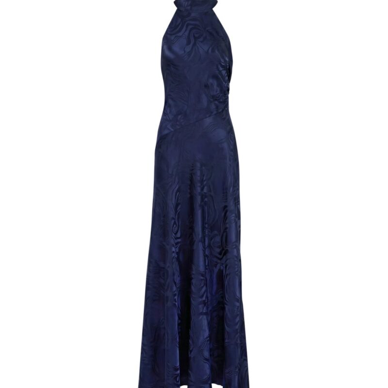 Anais Dress in Maritime Blue Tanya Taylor