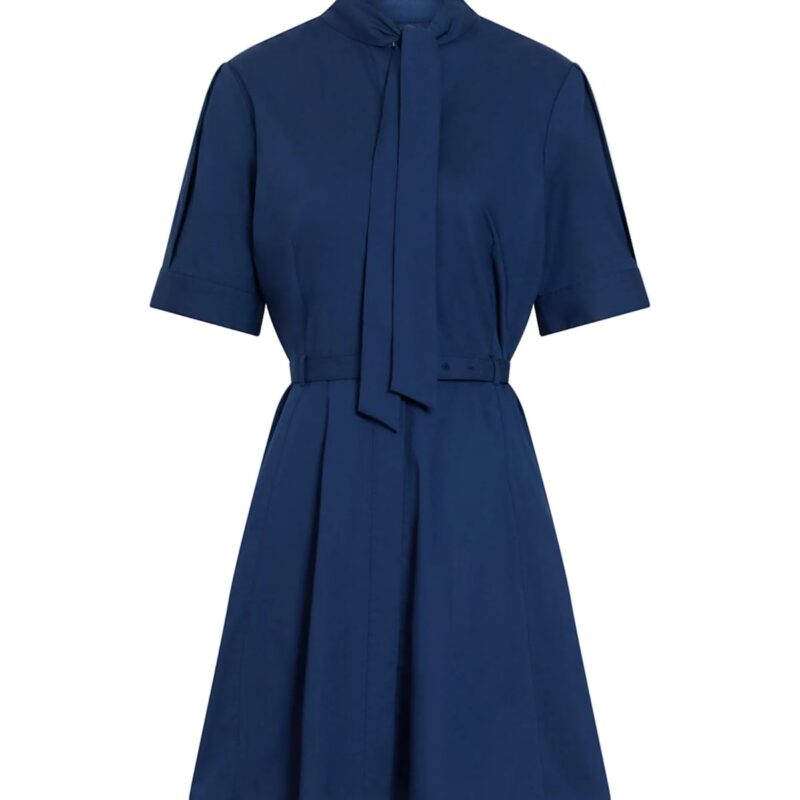 Anna Dress in Maritime Blue Tanya Taylor
