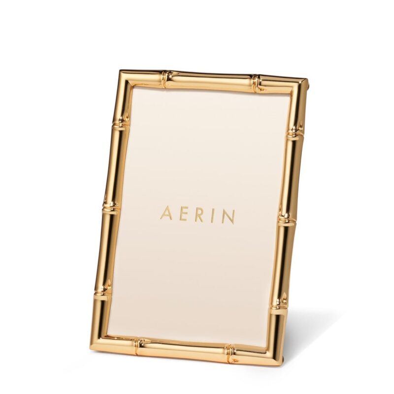 Ava Gold Bamboo Frame 4 x 6 AERIN