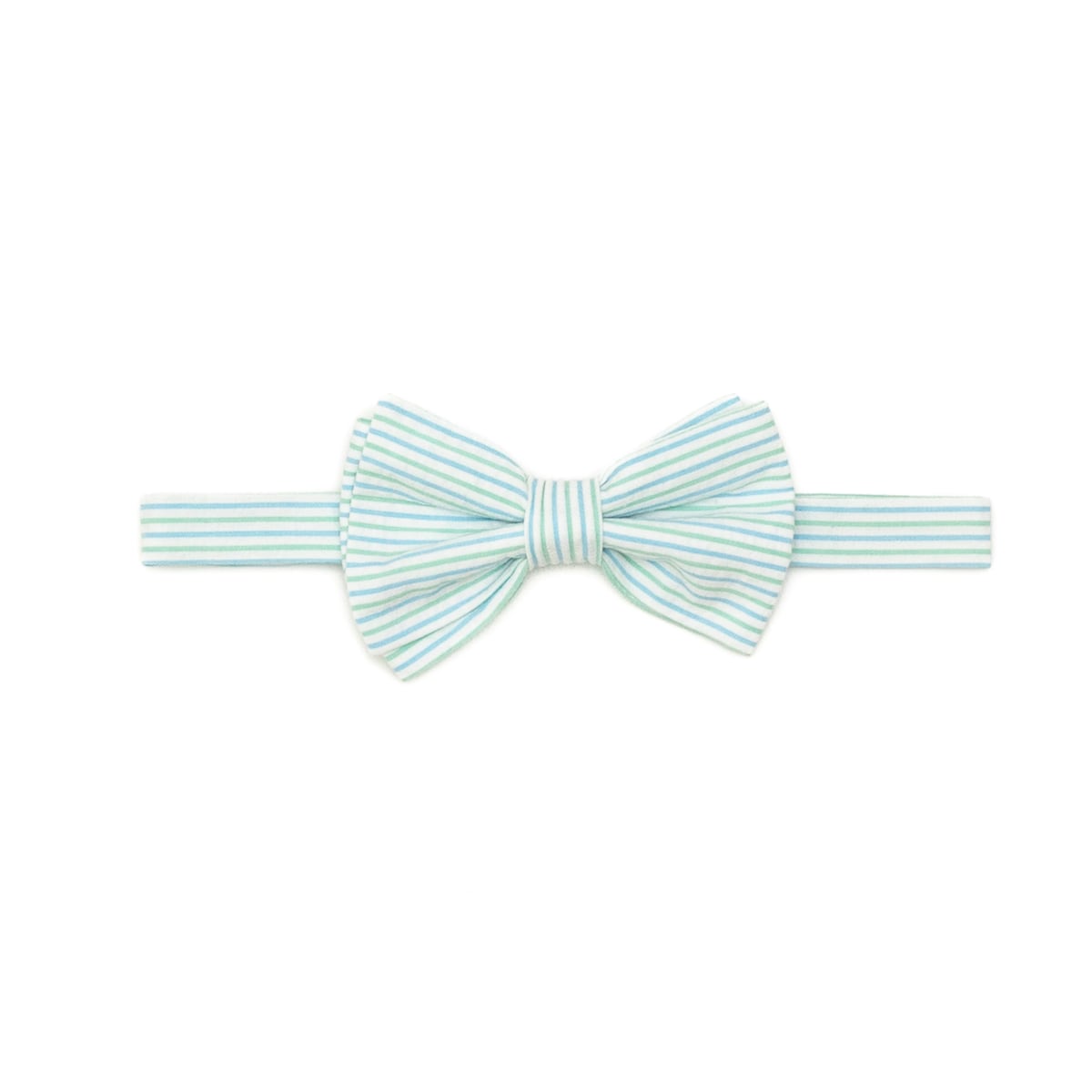 Baker Bow Tie in Seaside Seersucker Henry Duvall