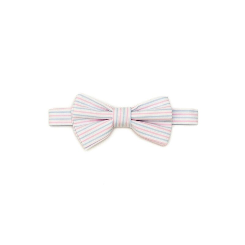 Baker Bow Tie in Watercolor Seersucker Henry Duvall