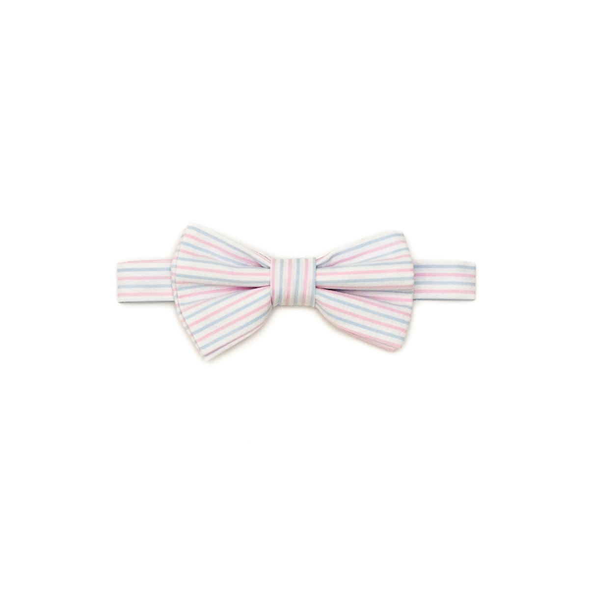 Baker Bow Tie in Watercolor Seersucker Henry Duvall