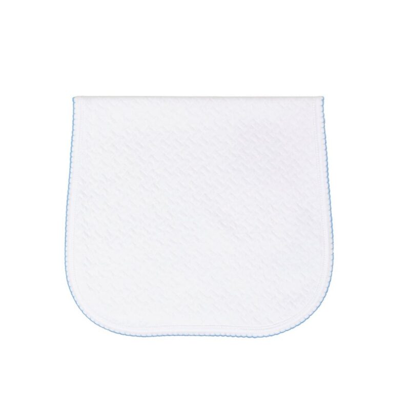 Basket Weave Baby Burp Cloth Nellapima