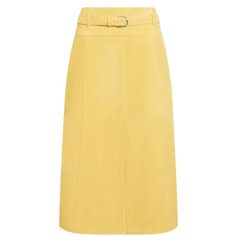 Beacon Skirt in Wheat Tanya Taylor