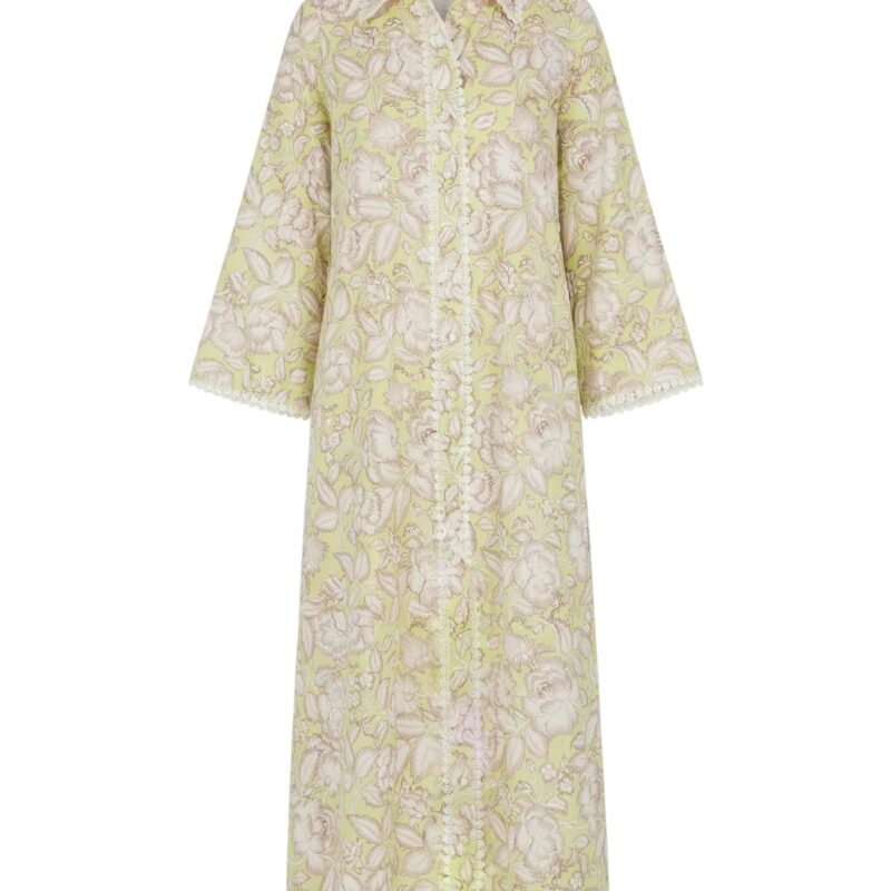 Birdie Dress in Lucca Green EDDY
