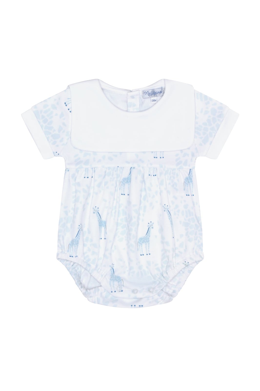 Blue Giraffe Print Bubble Nellapima