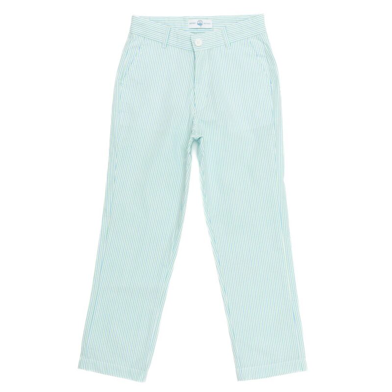 Bradford Trousers in Seaside Seersucker Henry Duvall
