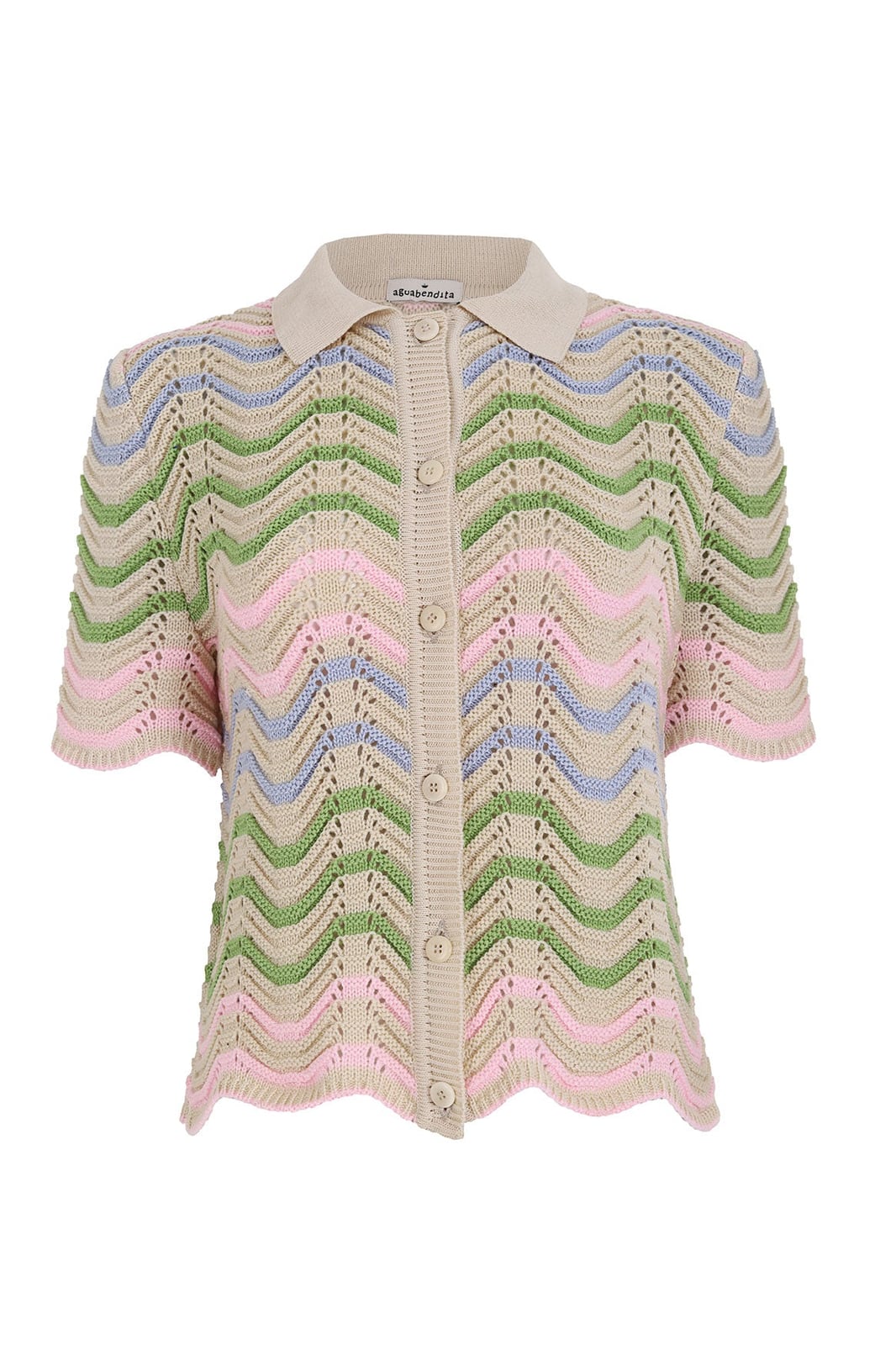 Brooks Shirt in Multi Agua Bendita