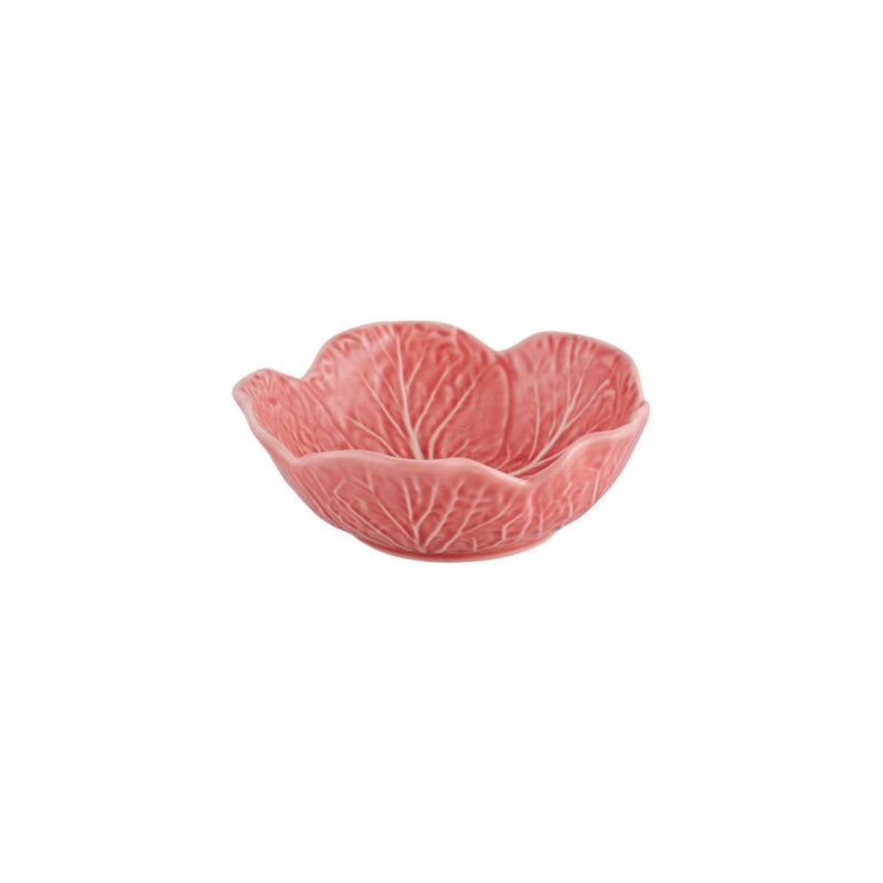 Cabbage Cereal Bowl in Pink Bordallo Pinheiro