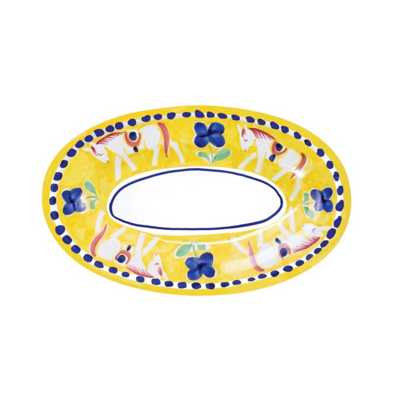 Campagna Small Oval Tray VIETRI