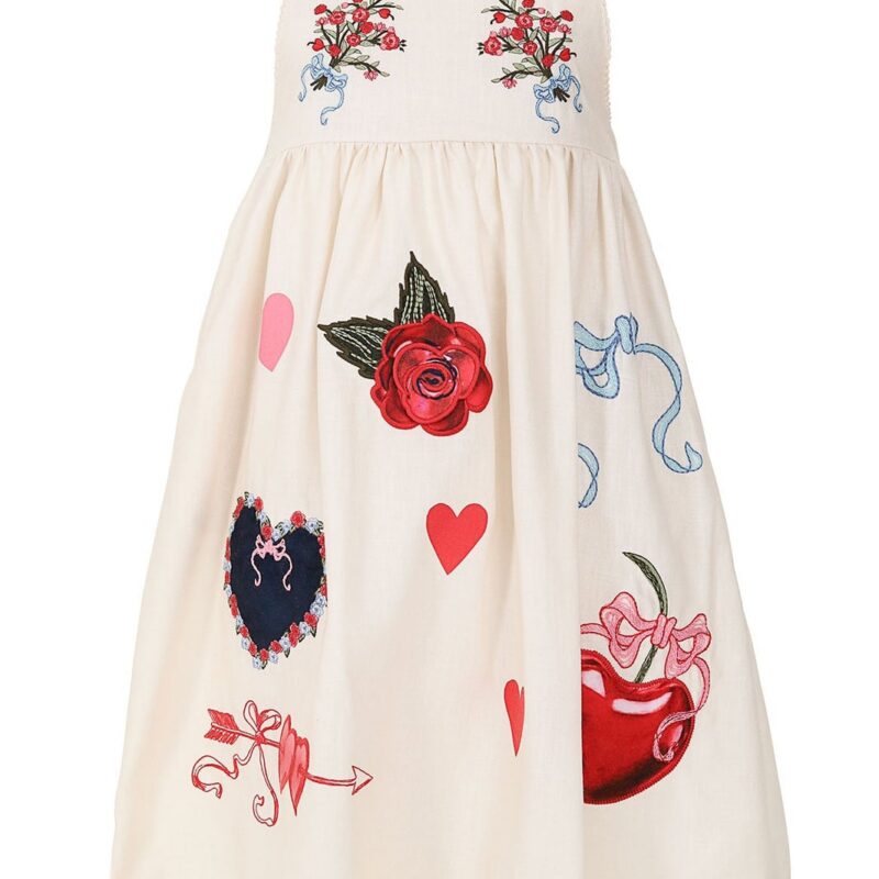 Capri Kids’ Dress in Multicolor Agua Bendita