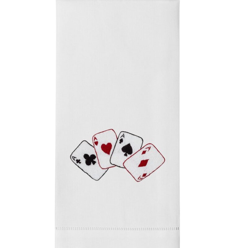 Cards Hand Towel Henry Handwork