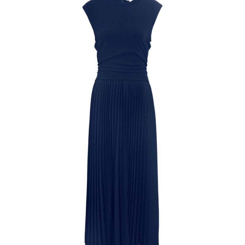 Carly Dress in Maritime Blue Tanya Taylor