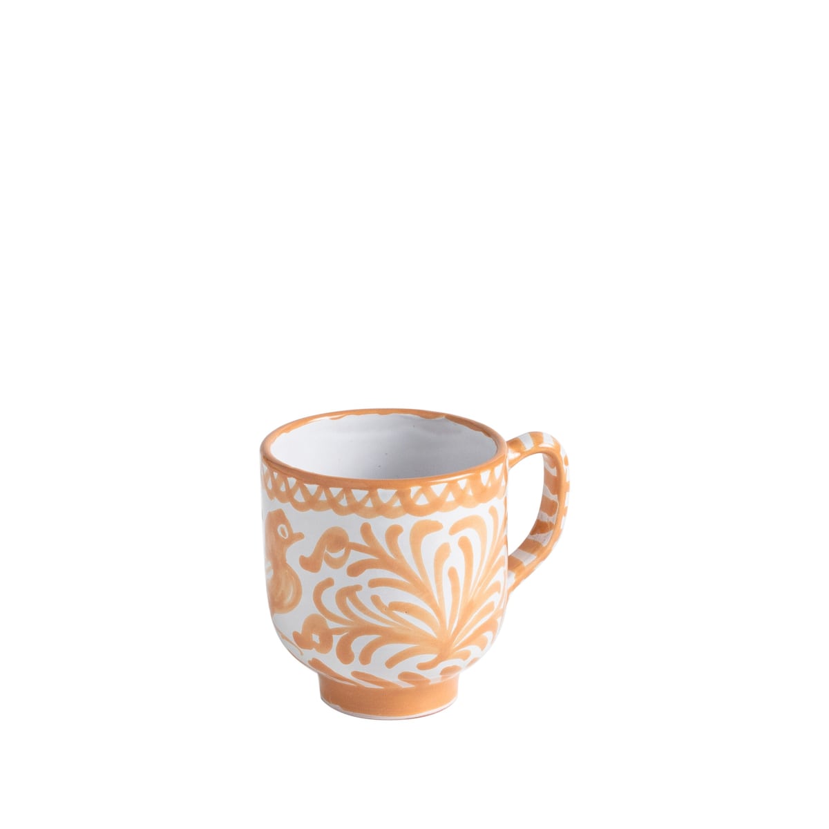 Casa Melocoton Mug with Hand-painted Designs Pomelo Casa