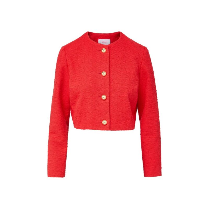 Cecilia Jacket in Cotton Linen Bouclé MAE NEW YORK