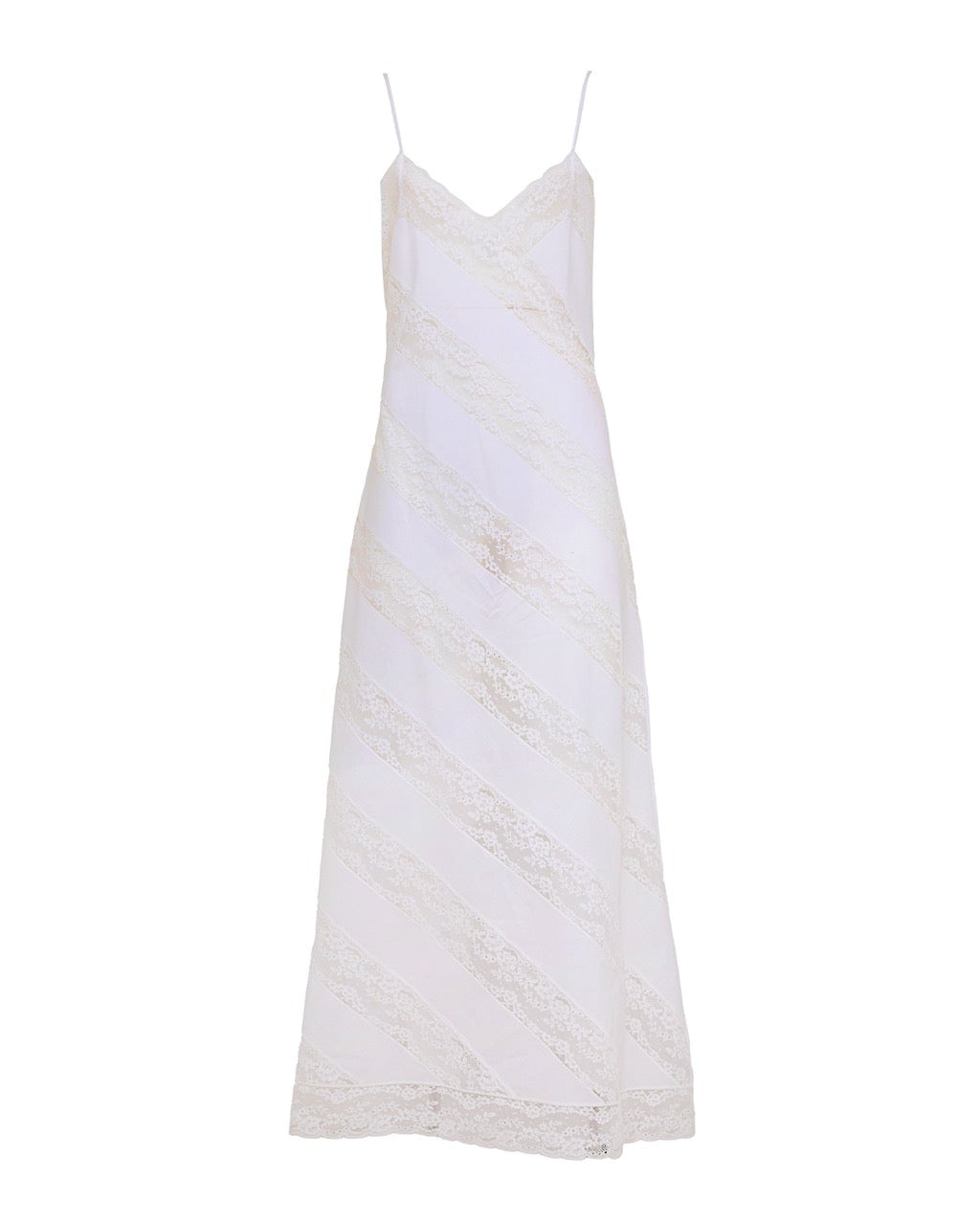 Chanel Long Dress in Optical Muslin Loretta Caponi