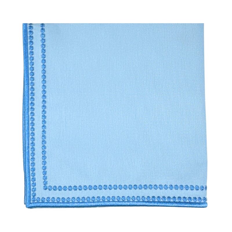 Charlotte Napkin in Blue and Blue, Set of 4 Flying Sheep Country