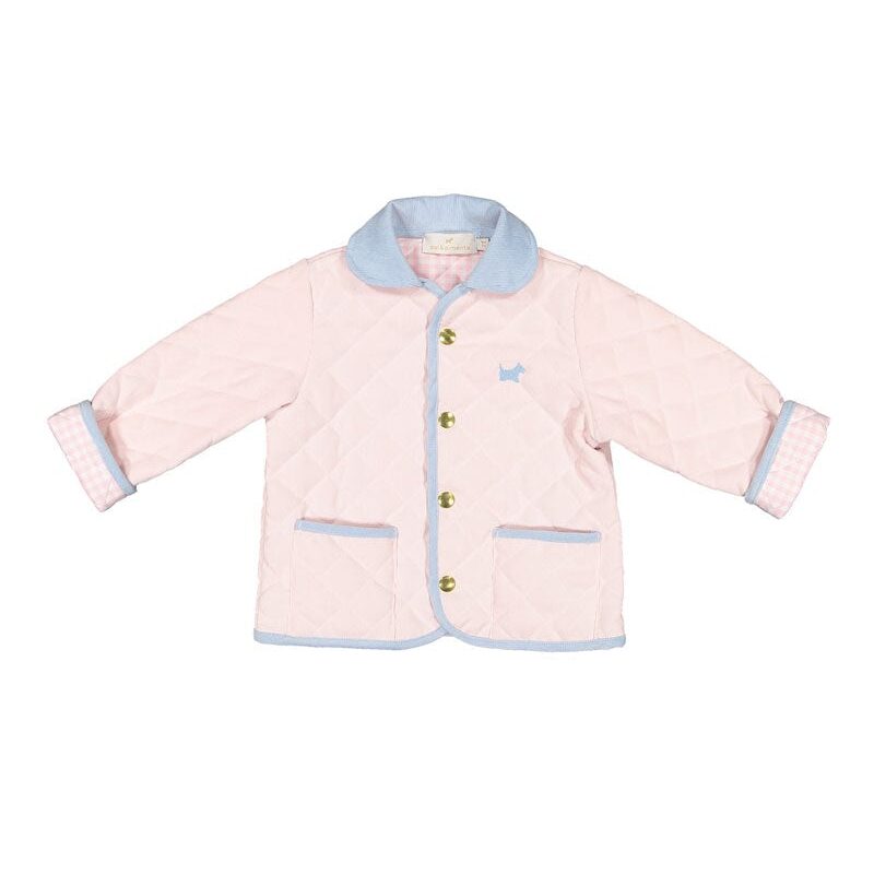 Classic Pink Quilted Jacket Sal & Pimenta