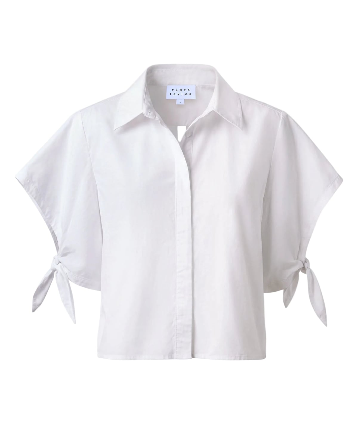 Corinna Top in Optic White Tanya Taylor