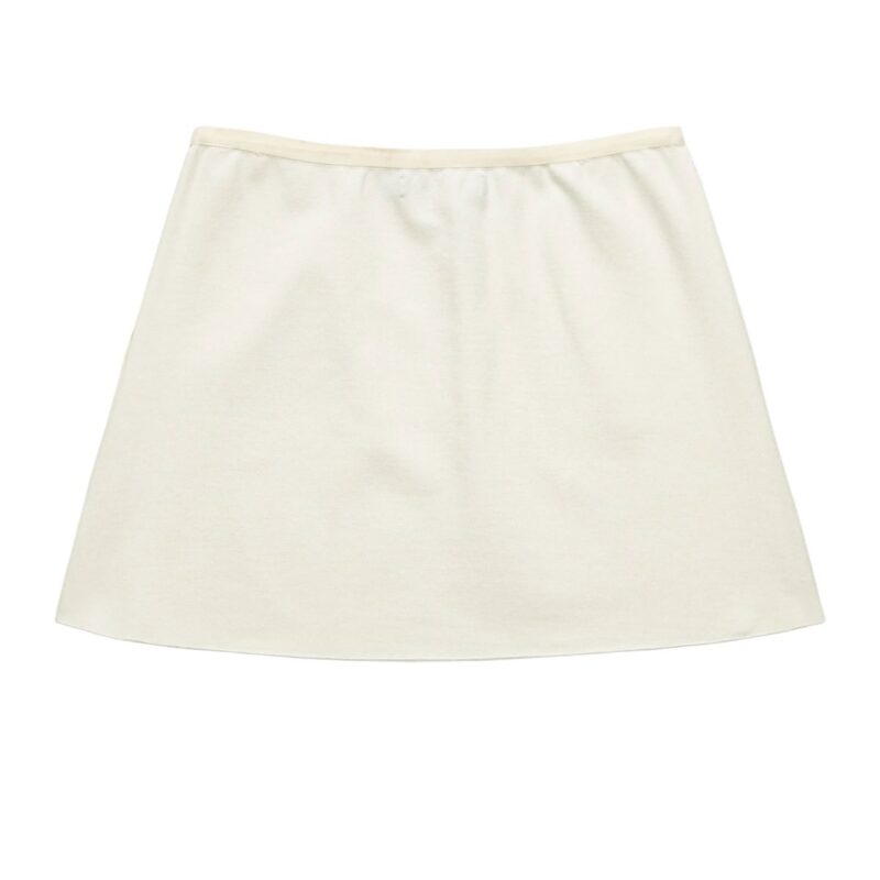 Court Stretch Slip Skirt in Tennis White Spence