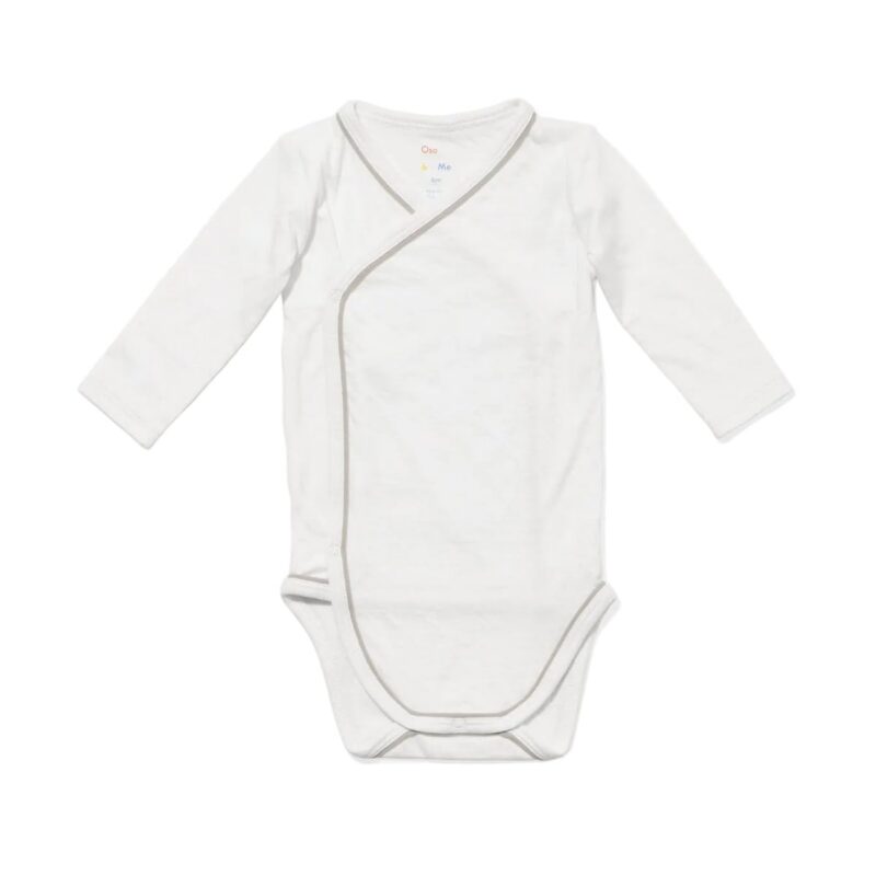 Crossbody One-Piece in Cloud Piping Oso & Me