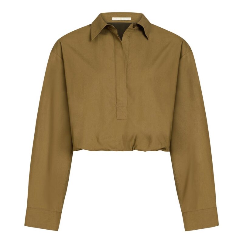 Dallas Top in Juniper Green Marie Oliver
