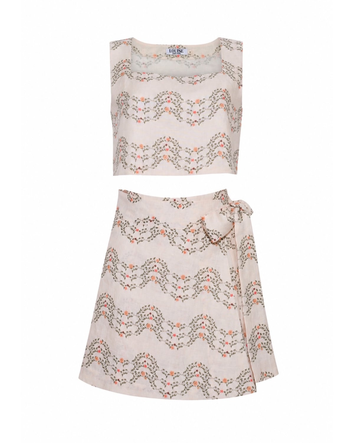 Daphne Set in Floral Trellis Louise New York