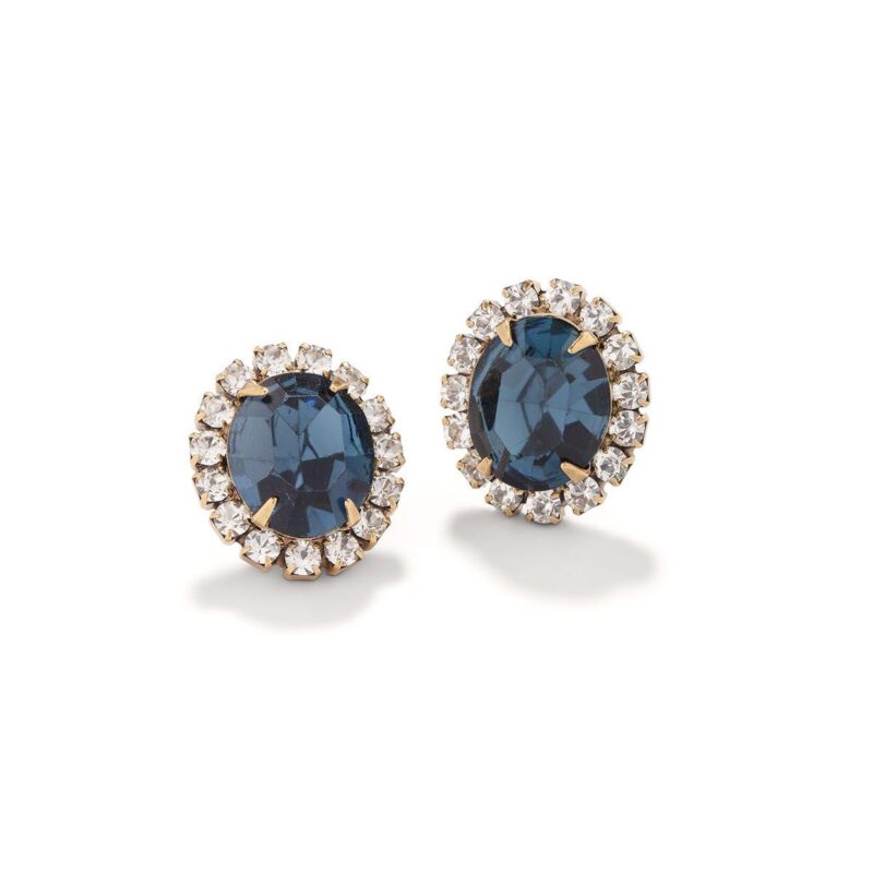 Diana Studs in Blue Loren Hope