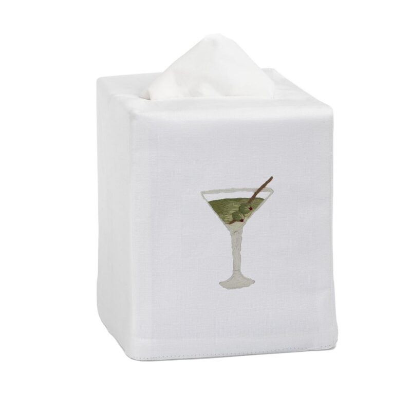 Dirty Martini Tissue Box Cover Henry Handwork