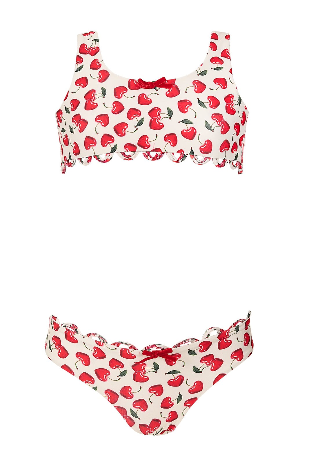 Dolce Kids’ Bikini Set in Multicolor Agua Bendita