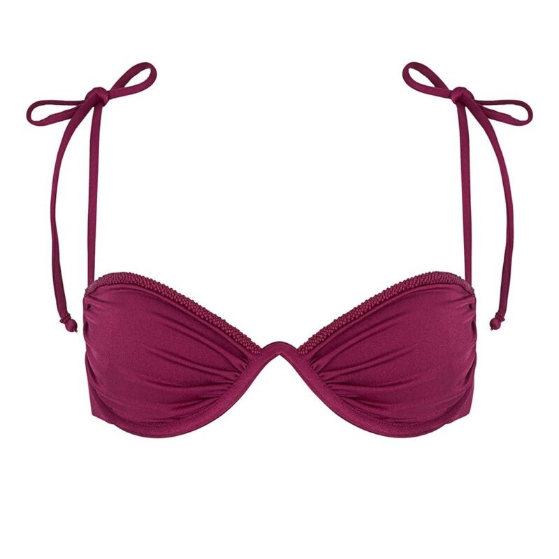 Donna Bikini Top in Multicolor Agua Bendita