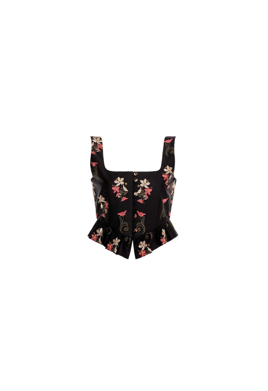 Eslabón Noche Cropped Top Agua by Agua Bendita