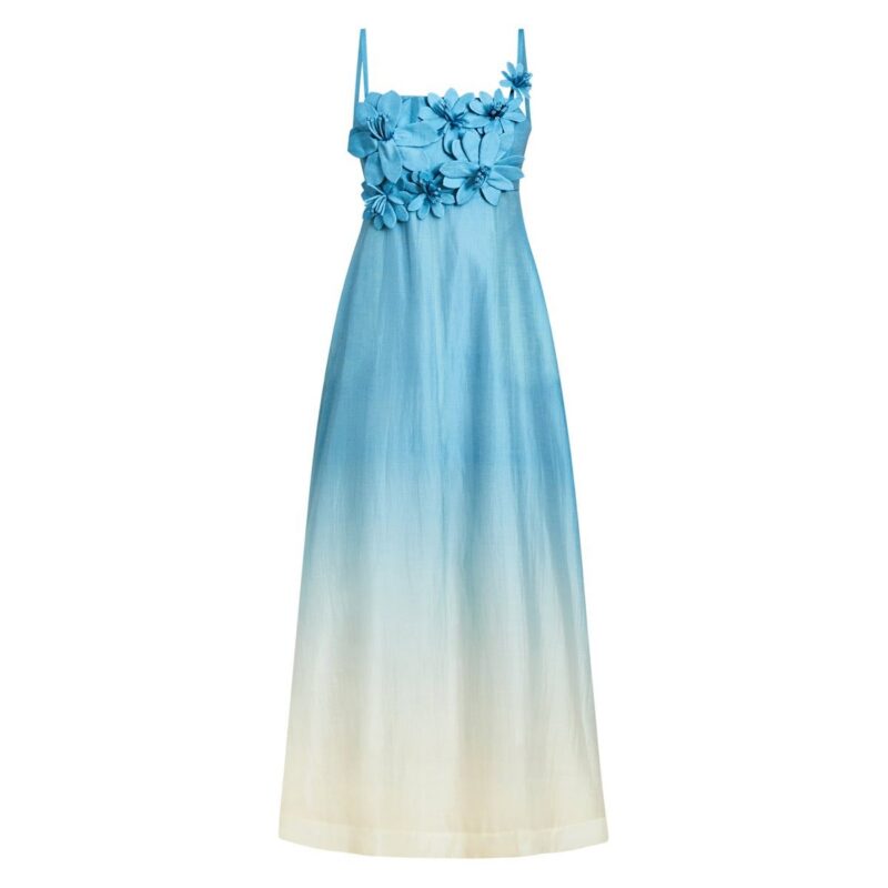 Esperanza Gown in Marina Ombré Mestiza New York