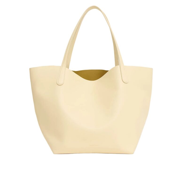 Everyday Soft Tote in Crema & Paglia Mansur Gavriel