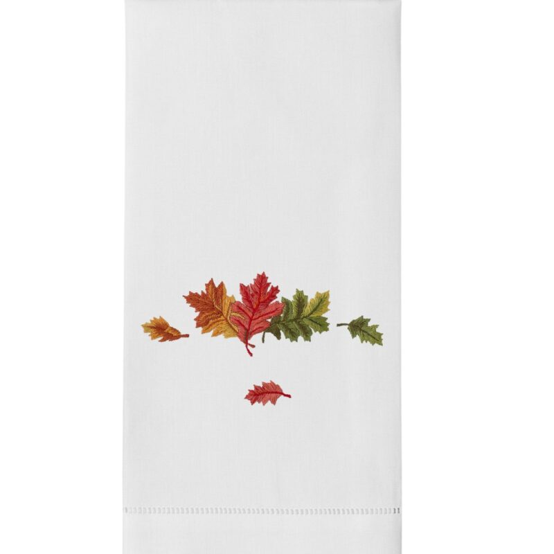 Fall Leaves Hand Towel Henry Handwork