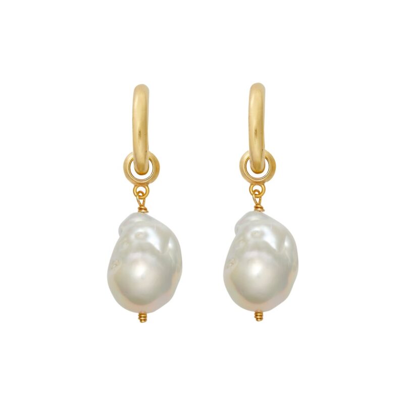 Favorite Pearl Hoops Brinker + Eliza