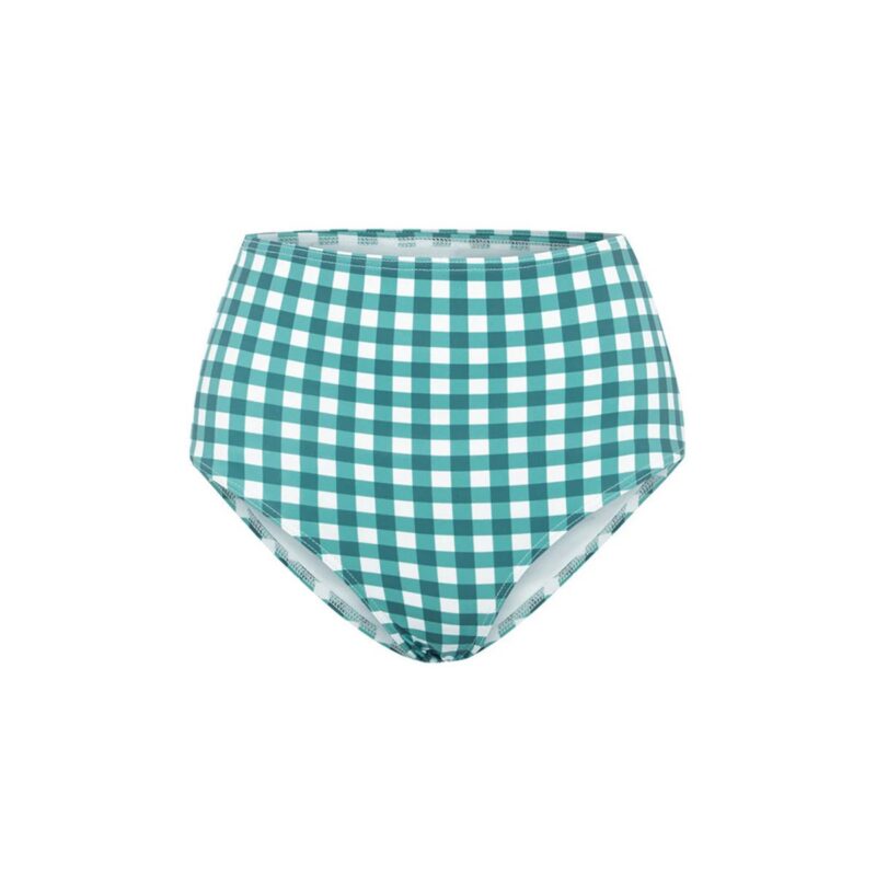 Forest Gingham High-Waisted Bottom Ephemera