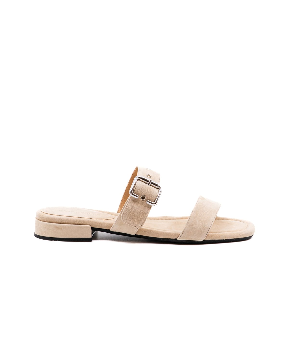 Frida Beige Suede Sandal Andrea Gomez