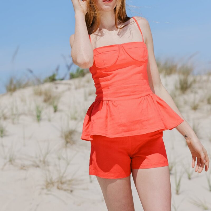 Friday Top in Tomato Sister NY
