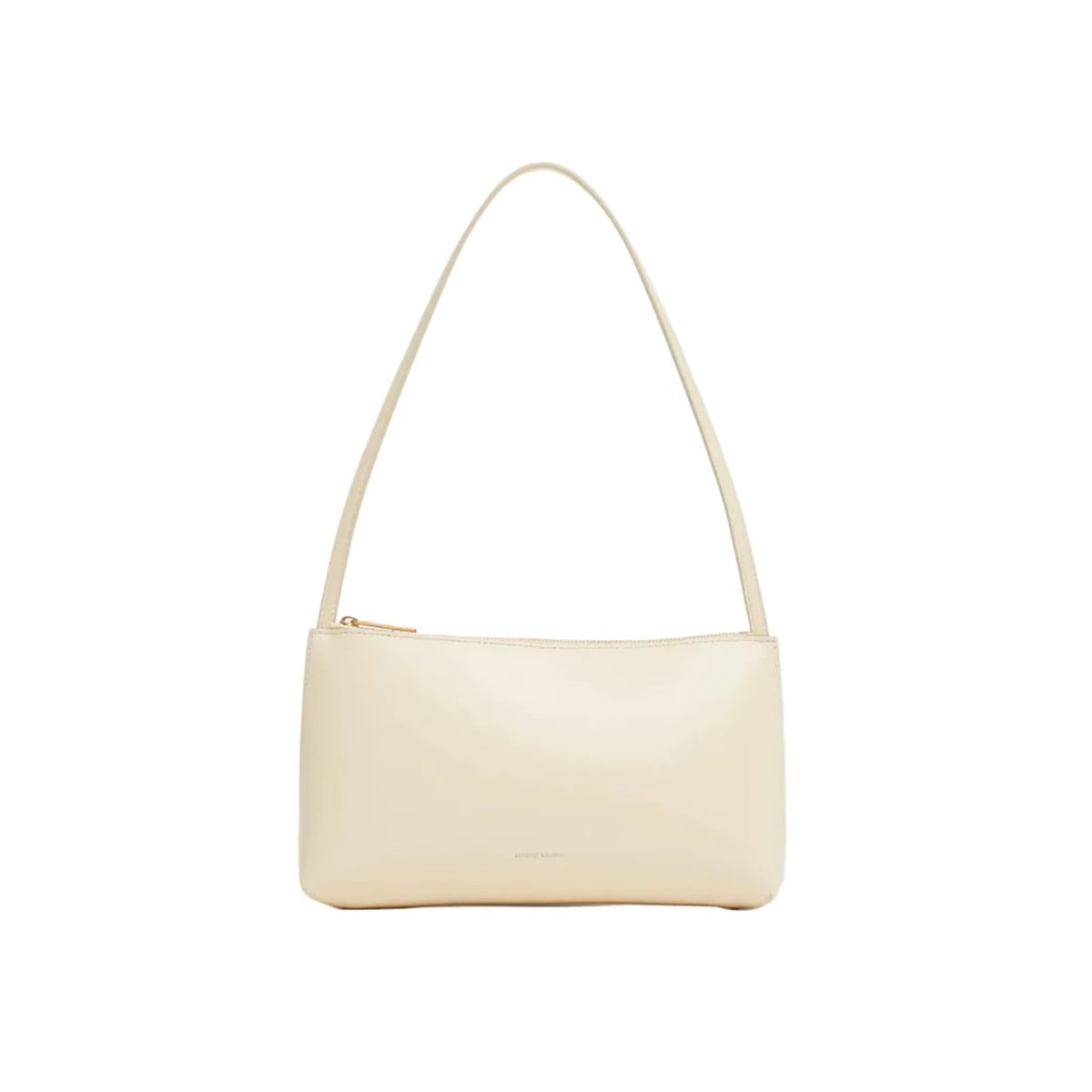 Gaia Shoulder Bag in Crema & Ebony Mansur Gavriel