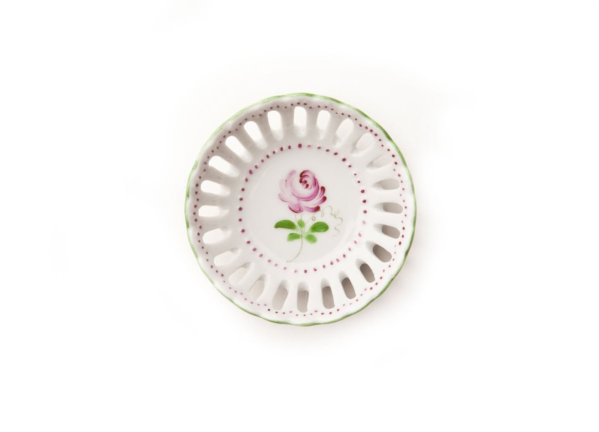 Garden Rose Ring Dish Over The Moon