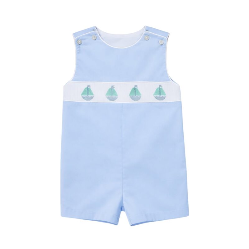 George Jon Jon in Smocked Sailboats Henry Duvall