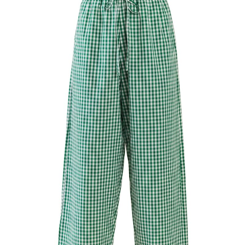 Gia Pant in Meadow Gingham EDDY