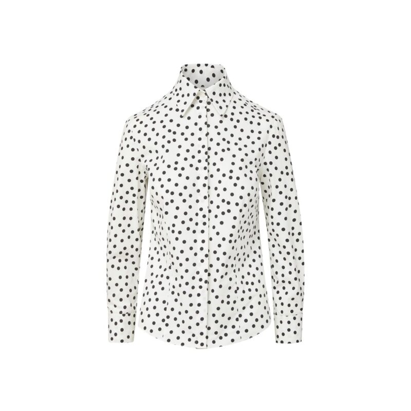 Ginger Top in Mini Dancing Dot MAE NEW YORK