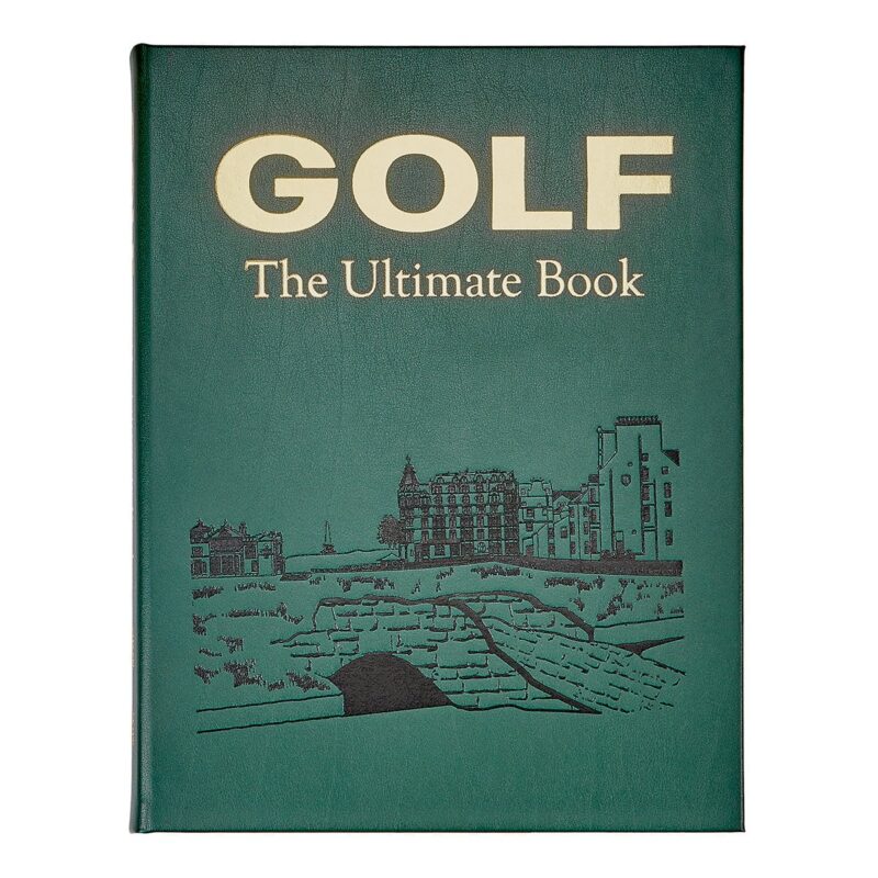 Golf: The Ultimate Book in Bonded Leather Graphic Image
