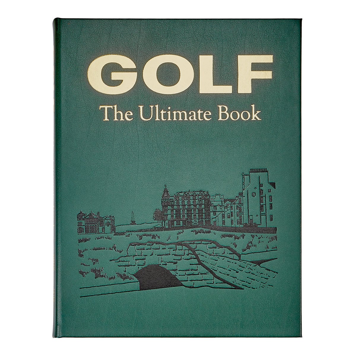 Golf: The Ultimate Book in Bonded Leather Graphic Image