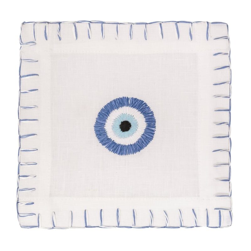 Good Eye Cocktail Napkin, Set of 4 Francesca Miranda